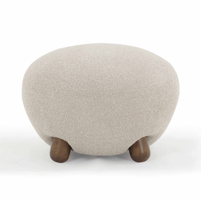 Pucker - Boucle Ottoman - Warm Gray