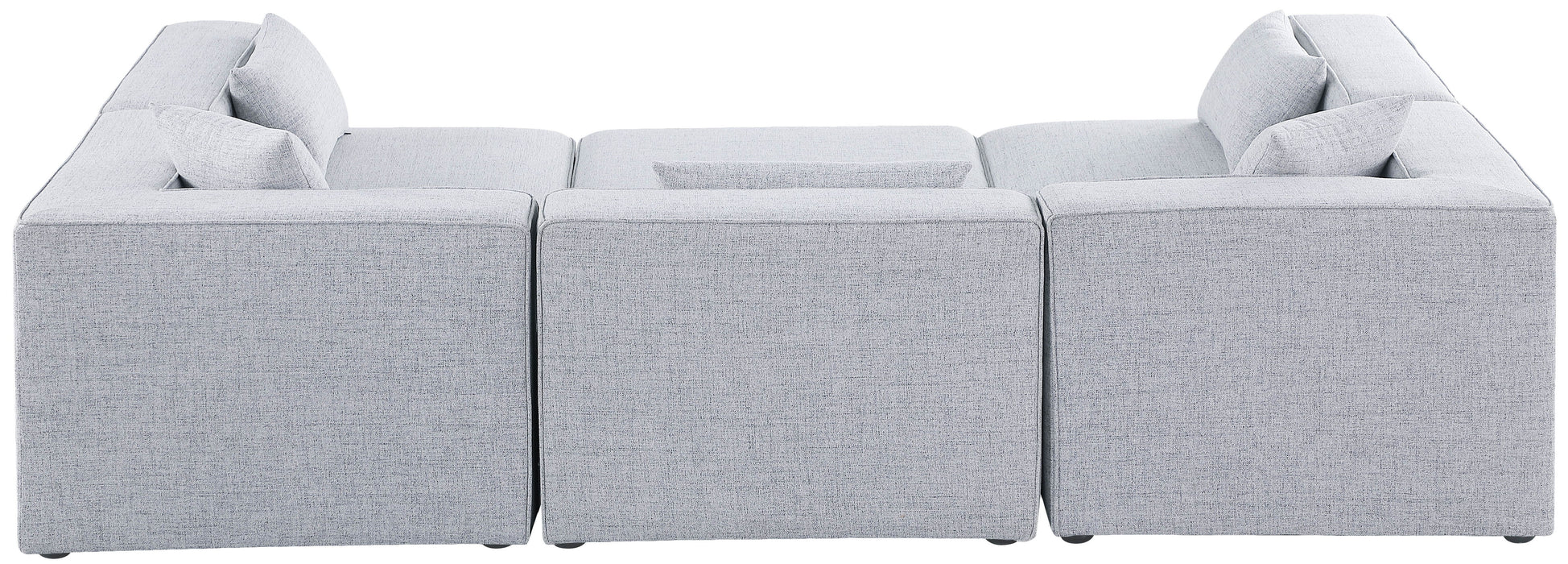 Cube - Linen 6 Piece Modular Sectional