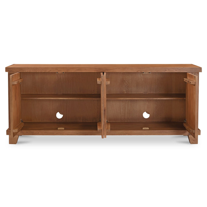 Enya - Sideboard - Red / Oak