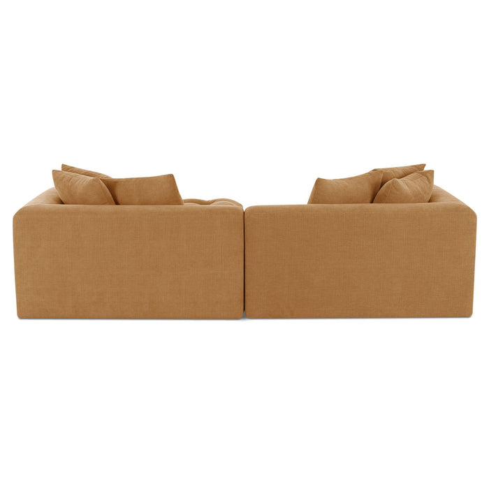 Davie - Nook Modular Sectional - Golden Yellow