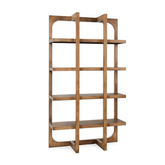 Gordon - Solid Wood Bookcase - Natural