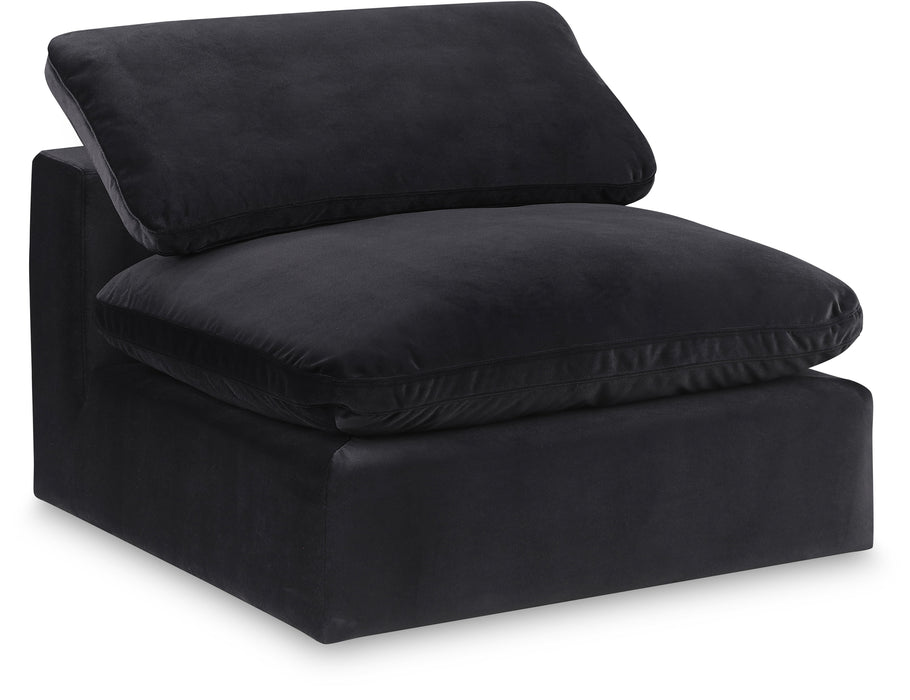 Comfy - Velvet Armless Chair