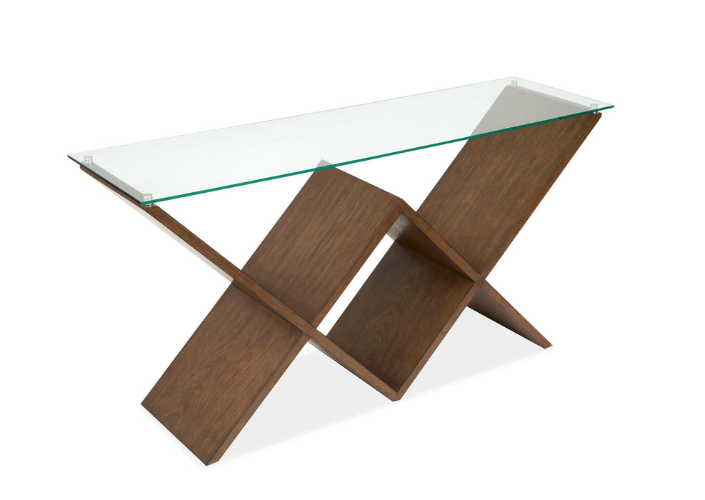 Vector - Rectangular Sofa Table - Russet