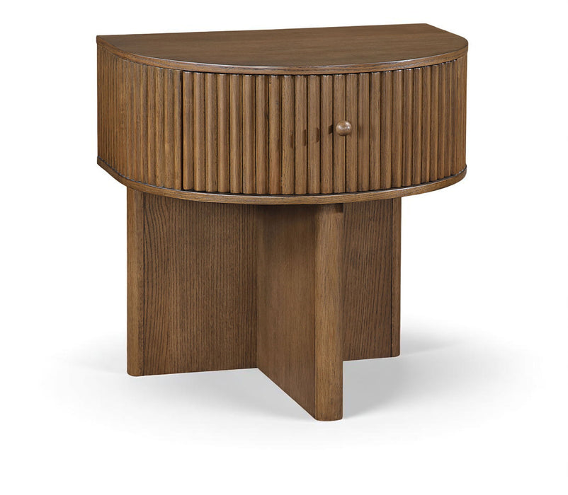 Cortland - Acacia Veneer And Solid Wood Night Stand