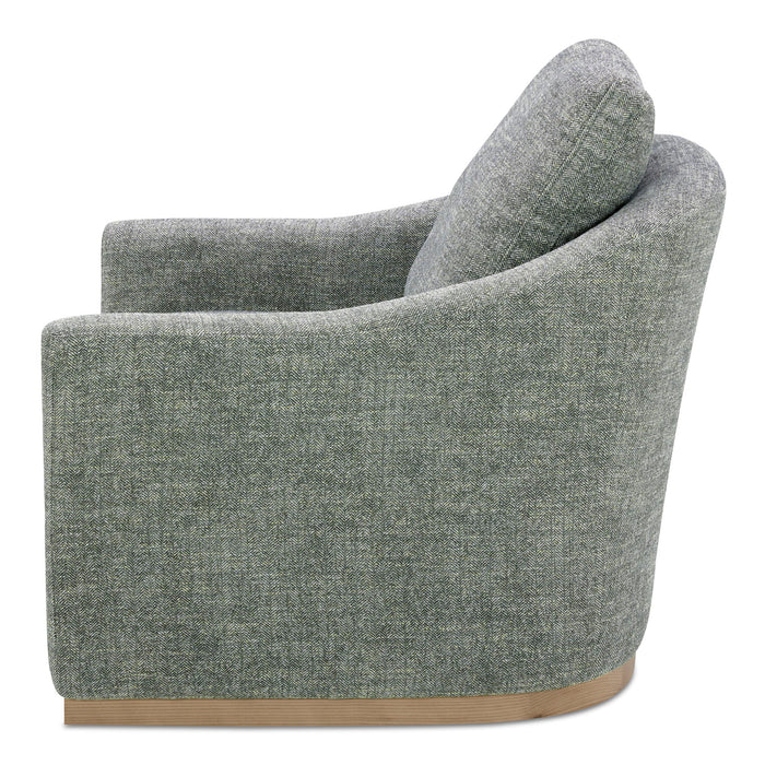 Linden - Swivel Chair - Slated Moss