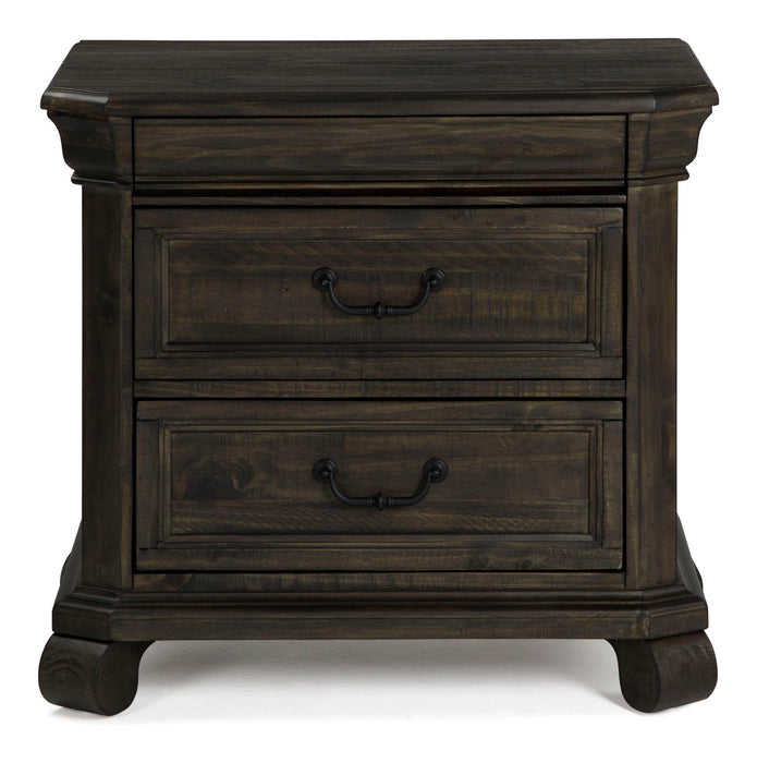 Bellamy - Drawer Nightstand - Peppercorn
