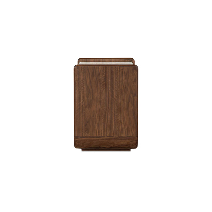 Enns - Nightstand - Dark Brown