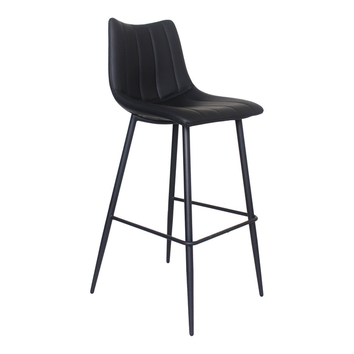 Alibi - Barstool (Set of 2) - Matte Black