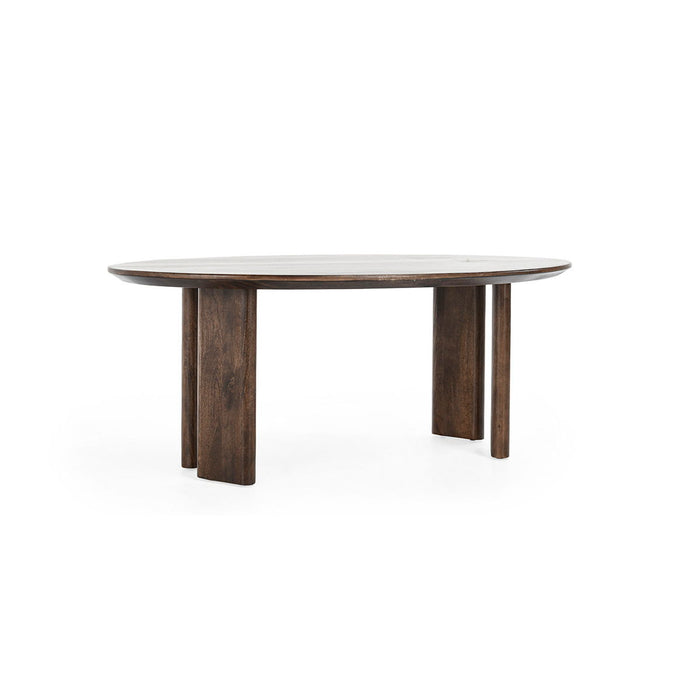 Norwood - Dining Table - Bark Brown