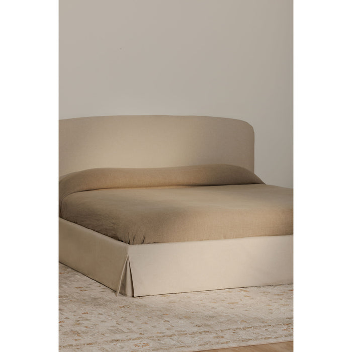 Joan - Queen Storage Bed - Cream