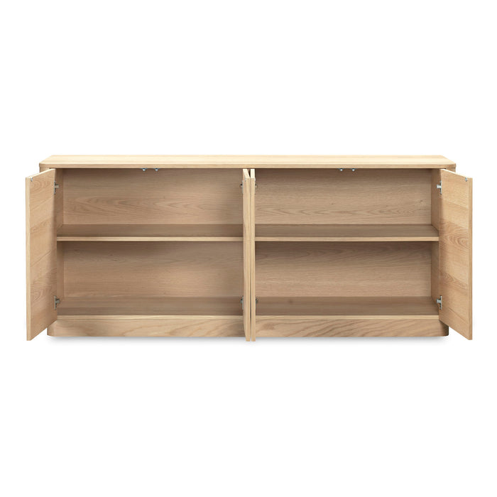 Round Off - Sideboard - Light Brown / Oak
