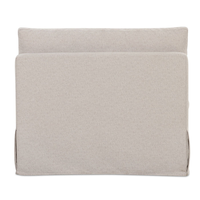 Fable - Slipcover Dining Chair And Half - Beige