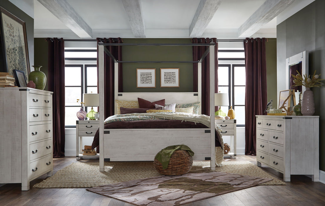 Chesters Mill - Portrait Mirror - Alabaster