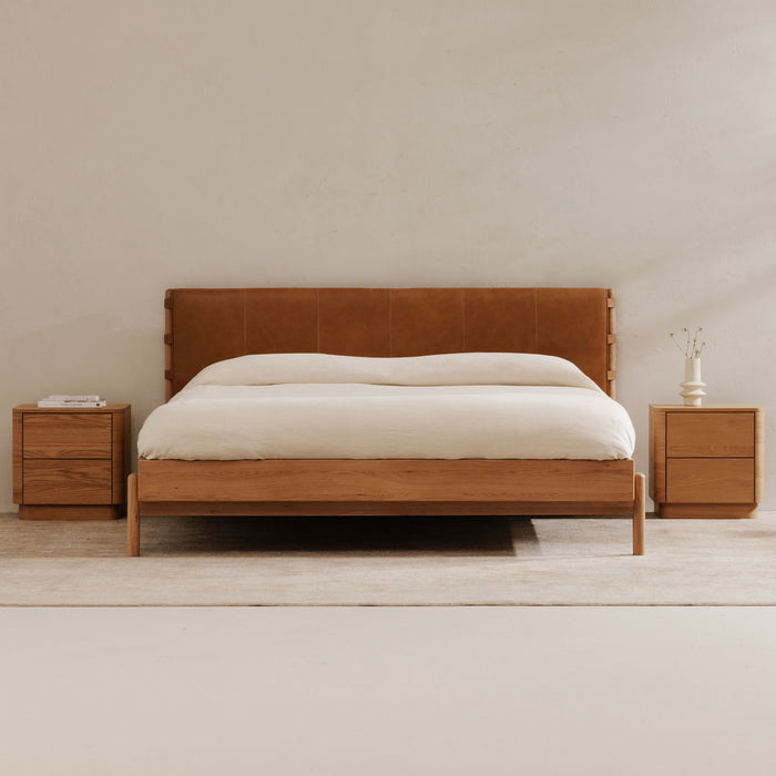 Colby - King Bed - Brown