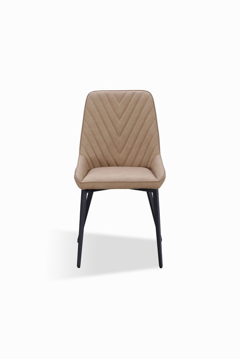Lucia Uph Dn Chair - Honey/Blk